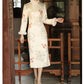 national style tea  cheongsam, autumn clothes