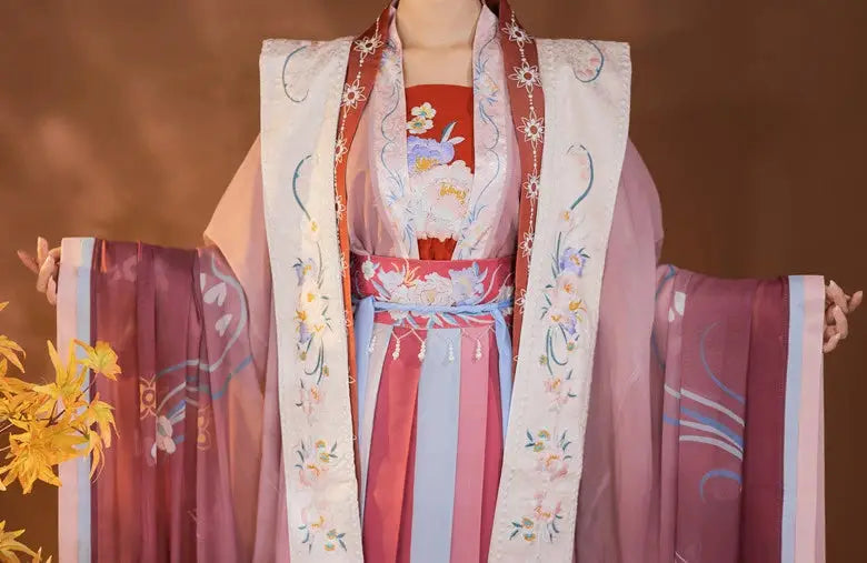 This pink hanfu with elegant hanfu sleeves is inspired by Ming Dynasty hanfu male designs. Perfect as a princess hanfu dress, it’s available in silk hanfu, cotton hanfu, and hanfu lolita styles. Featuring layered hanfu jacket options, it’s ideal for hanfu women, including plus size hanfu. Pair it with a hanfu shirt and shop authentic designs at our hanfu shop.