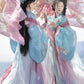 Flowers fly into dreams, Warring States robe embroidery fairy spring and summer Hanfu