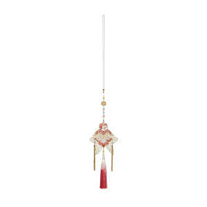 Bogu Peach Blossom koi waist ornament for Hanfu styling