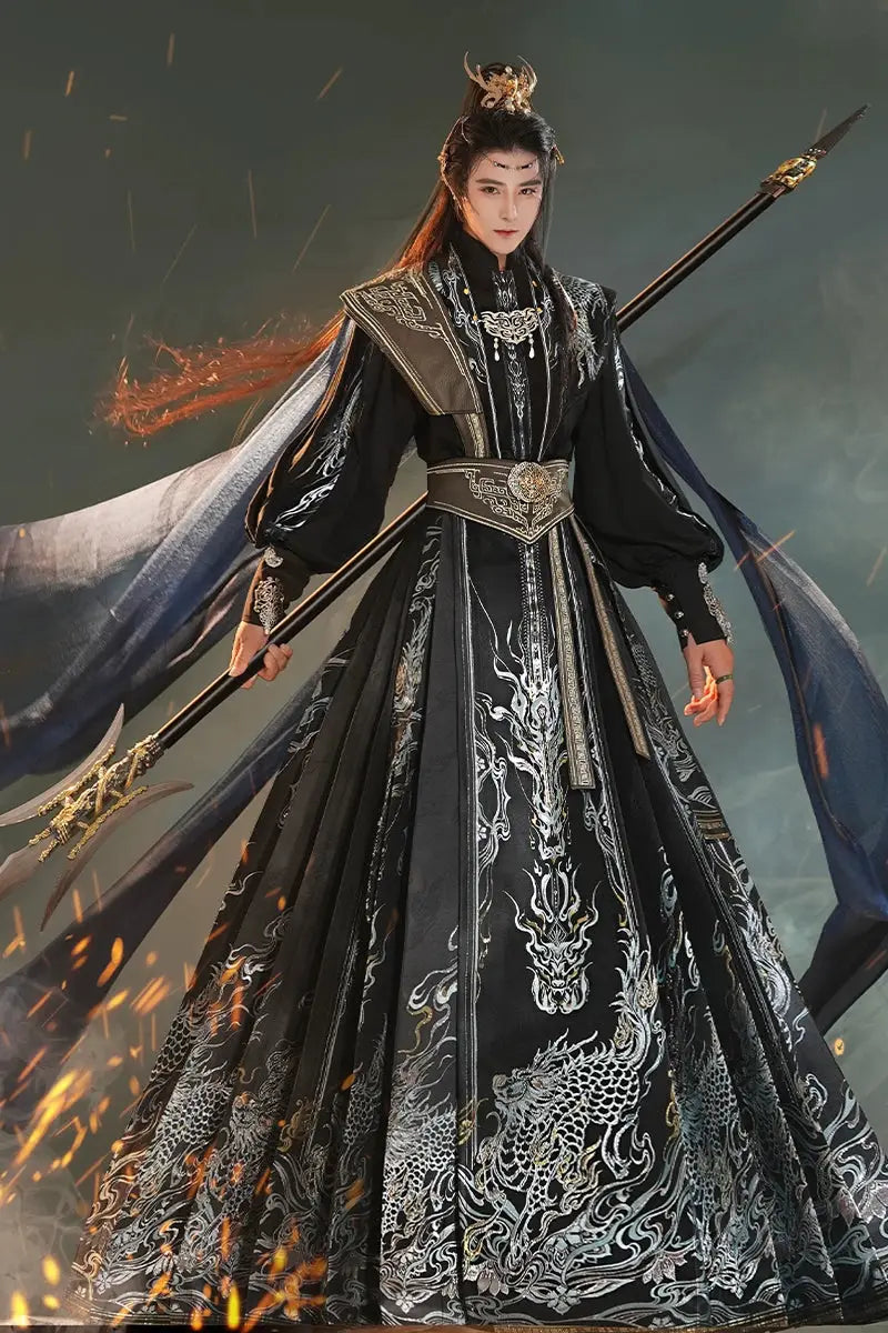 Explore hanfu male clothing, including hanfu black hanfu coats, hanfu jackets, and modern hanfu male robes. Perfect for formal events like the hanfu graduation gown, these styles feature premium hanfu fabric and designs inspired by ancient Chinese hanfu male and Ming hanfu. Find mens hanfu, hanfu dress male, and authentic Chinese male hanfu at our trusted hanfu shop. Wondering where to buy hanfu? Shop timeless pieces here.