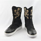 Men's shoes retro official boots auspicious cloud embroidery