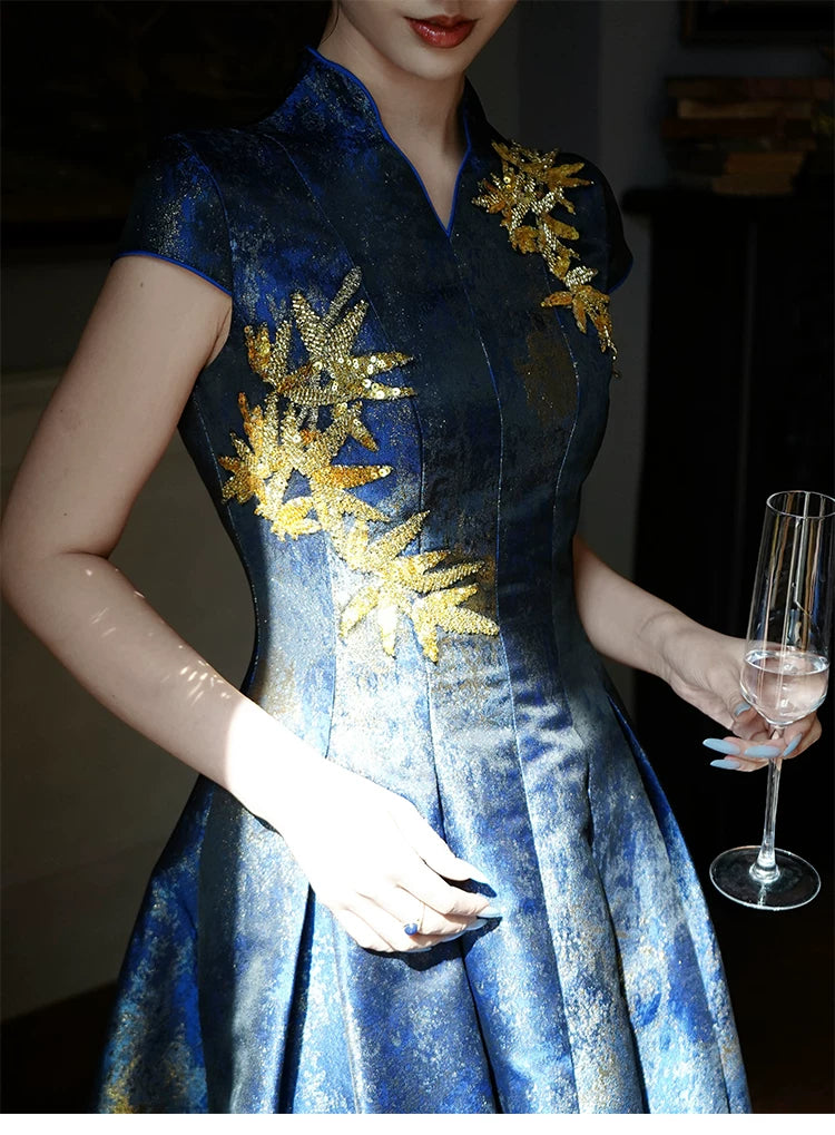 gilt cocktail dresses Elizabeth K