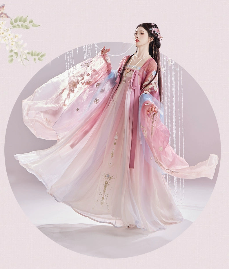 This orange modern hanfu features elegant hanfu sleeves, a stylish hanfu jacket, and timeless Ming Dynasty hanfu charm. Perfect as a princess hanfu dress, fairy hanfu dress, or casual hanfu, it’s great for hanfu cosplay or as a warm winter hanfu. Pair with a hanfu shirt or wear it as a modern hanfu dress. Shop authentic orange hanfu at our trusted hanfu shop, offering modernised hanfu and styles from the best Chinese designer clothing websites and modern Chinese clothes collections.