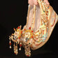 Champagne Golden Bride Chinese Wedding Shoes