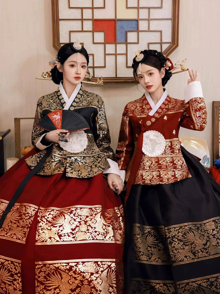 Korea's Yanji princess dress hanbok traditional women's wedding