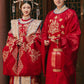 Ming-made Han-style wedding clothes, men's and women's couples' suits