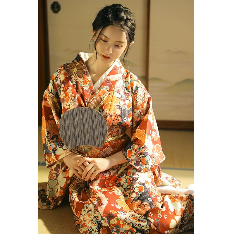 Sakura Japanese Sleeve Kimono Women