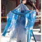 This blue hanfu for women features elegant hanfu sleeves, intricate hanfu patterns, and layered designs. Perfect as a princess hanfu dress, fairy hanfu dress, or sexy hanfu, it’s inspired by Tang Dynasty hanfu and ideal for hanfu cosplay or hanfu dance styles. Shop plus size hanfu, hanfu skirts, and more at our trusted hanfu shop. Wondering where to buy hanfu? Explore hanfu for sale from top Chinese clothing brands and the best Chinese designer clothing websites at our Chinese clothing store online.