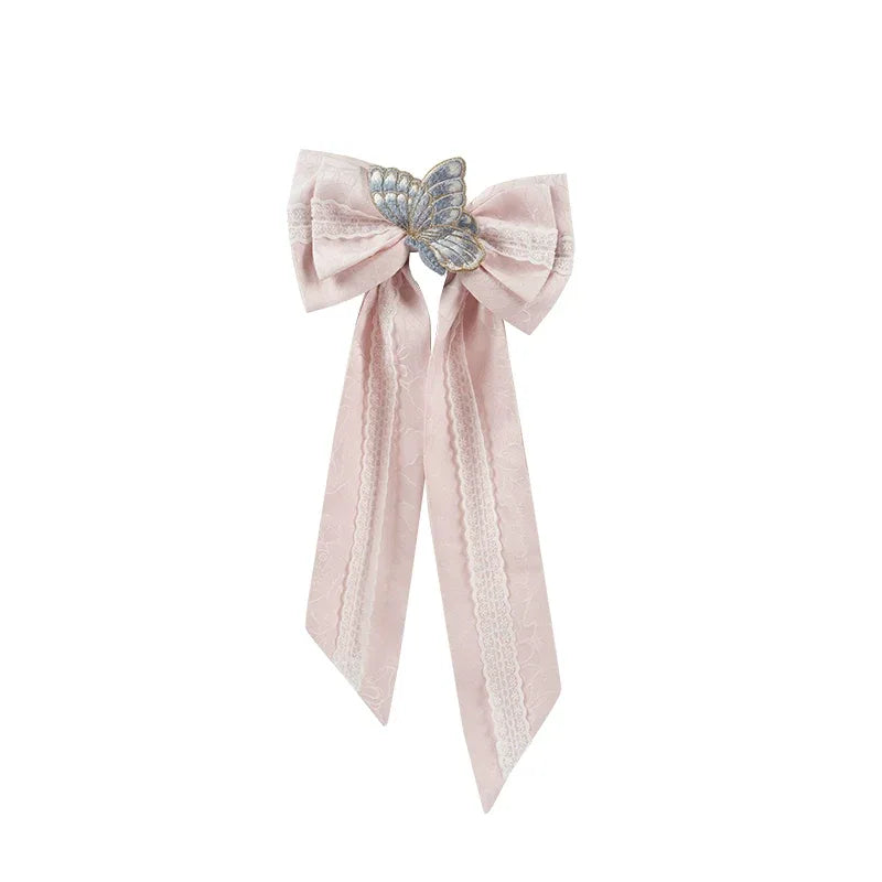 East-Meets-West Pink Two-Piece Set | Romance Embroidered Hanfu Blouse & Over Skirt - Yandan_Hanfu