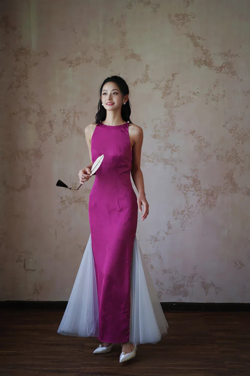 Rose Hairpin Dragon Fruit Color Piece Cheongsam Bridal Wedding Dres Dragon Fruit crystal fringed shawl / (Cheongsam) M size Rose Hairpin Dragon Fruit Color Piece Cheongsam Bridal Wedding Dres Dragon Fruit crystal fringed shawl / (Cheongsam) M size