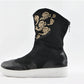 Men's shoes retro official boots auspicious cloud embroidery