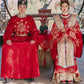 Ming-made Han-style wedding clothes, men's and women's couples' suits