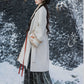 [Snow guest] Song Hanfu autumn and winter woolen set