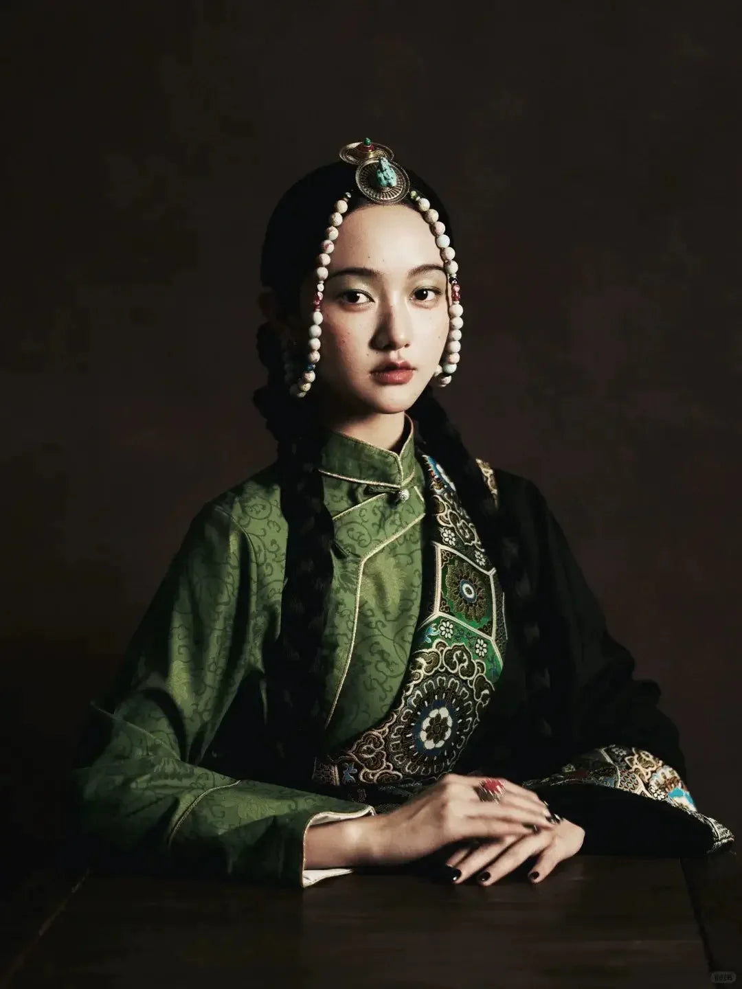 modern tibetan dress That's a hidden magic hidden in every 'Ethnic' wear. #norwang #tibet #chupa #trending #fyp #explore #fashion