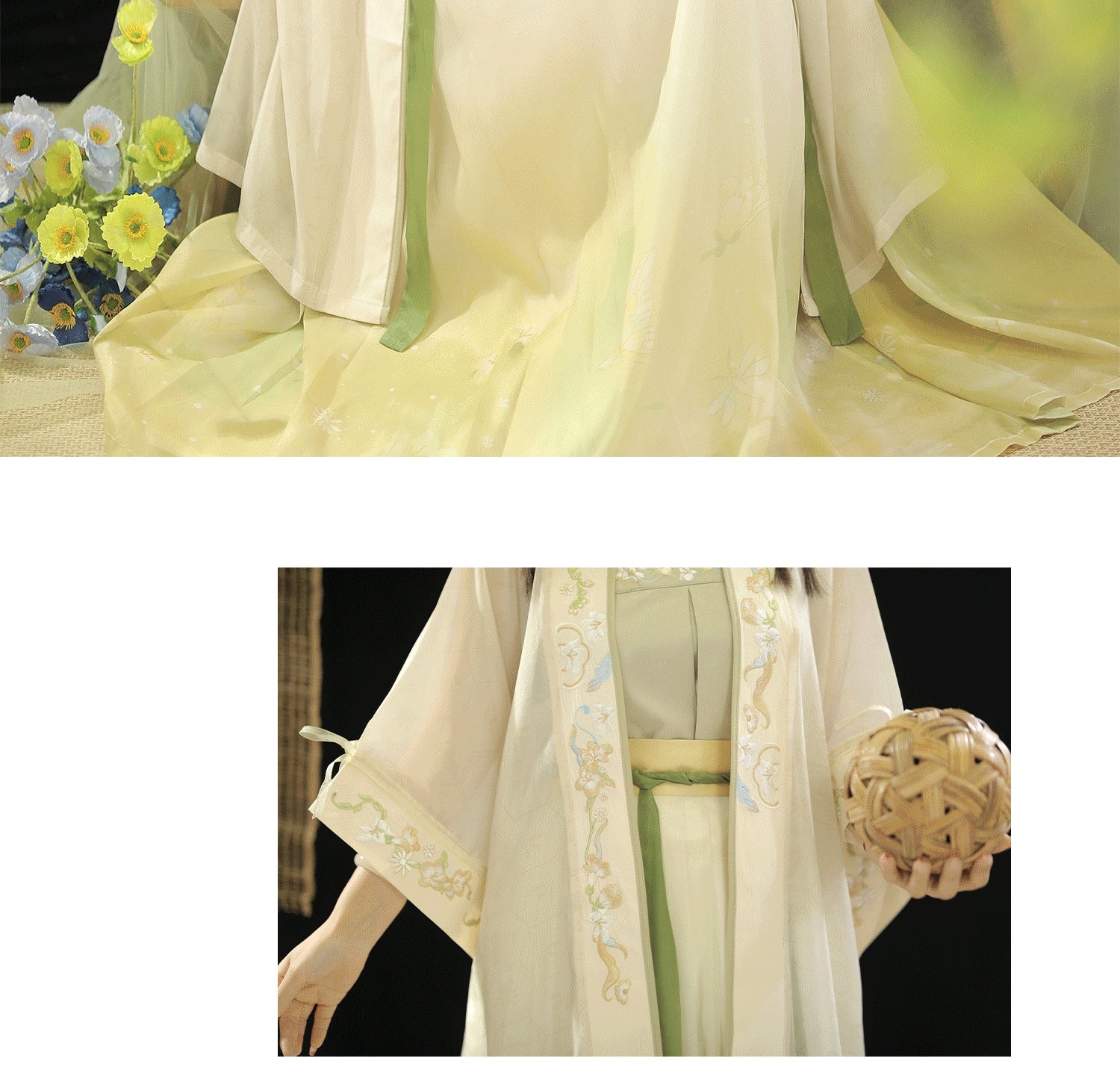 Discover green Traditional hanfu for women with elegant hanfu sleeves, intricate hanfu patterns, and layered designs. Perfect for princess hanfu dress, fairy hanfu dress, sexy hanfu, or hanfu cosplay. Pair with a hanfu skirt, hanfu coat, or dark green hanfu jacket. For men, shop modern hanfu male robes inspired by Tang Dynasty hanfu. Visit our hanfu shop for the best hanfu for sale.