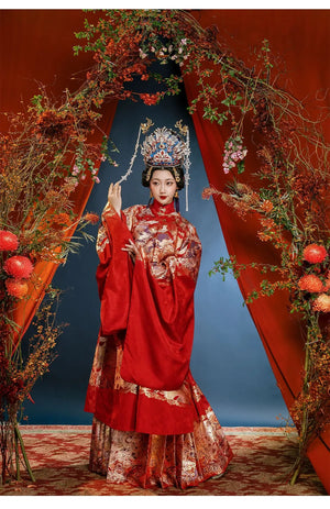 Discover elegant red Chinese wedding dresses, cheongsam wedding dresses, and Chinese collar wedding gowns. For men, shop Chinese wedding suits, male outfits, and wedding hanfu. Our collection includes plus size Chinese wedding dresses, modern Chinese wedding dresses, and accessories like Chinese wedding shoes and flowers. Don’t miss our Chinese wedding cabinet for special occasions.