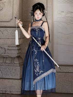 Discover a blue modern hanfu with elegant hanfu sleeves, a stylish hanfu jacket, and timeless charm. Perfect for princess hanfu dress, fairy hanfu dress, or casual hanfu, it suits every hanfu woman. Pair with a hanfu shirt or wear it as a modern hanfu dress. Inspired by Ming Dynasty hanfu, it’s ideal for hanfu cosplay or as a cozy winter hanfu. Visit our hanfu shop for the best modernised hanfu and authentic blue hanfu.