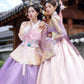 Pink & Purple Hanbok Yanji Clothing Korean Clothing