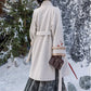 [Snow guest] Song Hanfu autumn and winter woolen set