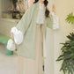 This green modern hanfu blends tradition and style with hanfu sleeves, a chic hanfu jacket, and elegant hanfu patterns. Perfect as a princess hanfu dress, fairy hanfu dress, or casual hanfu, it’s ideal for hanfu cosplay or everyday wear. Inspired by Ming Dynasty hanfu, this modern hanfu dress suits hanfu women for any occasion. Looking for winter hanfu or wondering where to buy hanfu? Visit our hanfu shop for the best green hanfu and modernised hanfu designs.