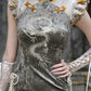 Spring Dragon Festival, Embroidered Short Cheongsam Dress Halloween