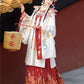 Flower marriage Ming Dynasty Red Hanfu