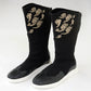 Men's shoes retro official boots auspicious cloud embroidery