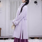 Iris set embroidery purple autumn and winter Hanfu