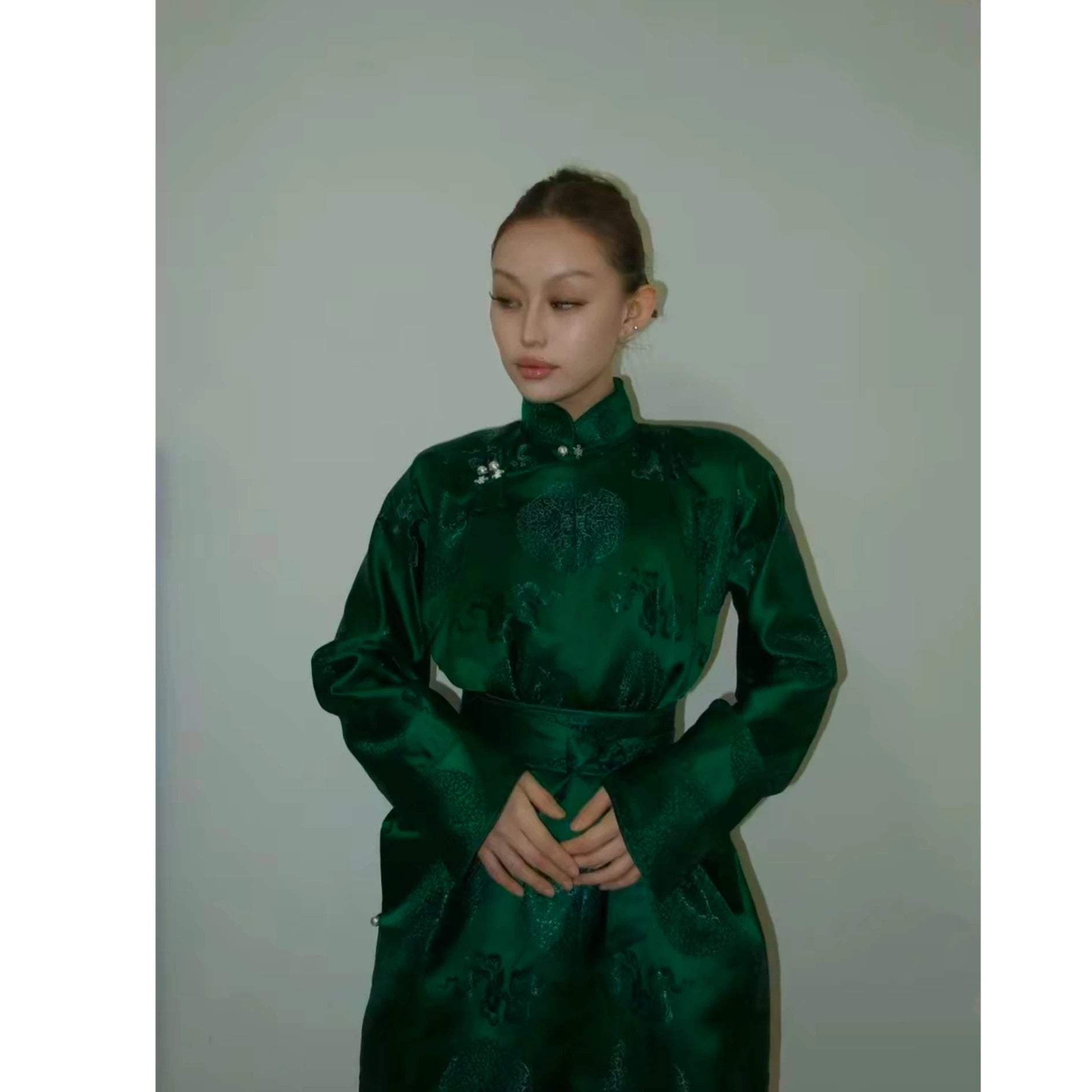 Nomad Grace – Women’s Mongolian-Style Long Dress | High-End Ethnic Gown in 9 Colours