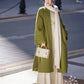 Green coat Zi autumn and winter Song pants daily commuter Hanfu