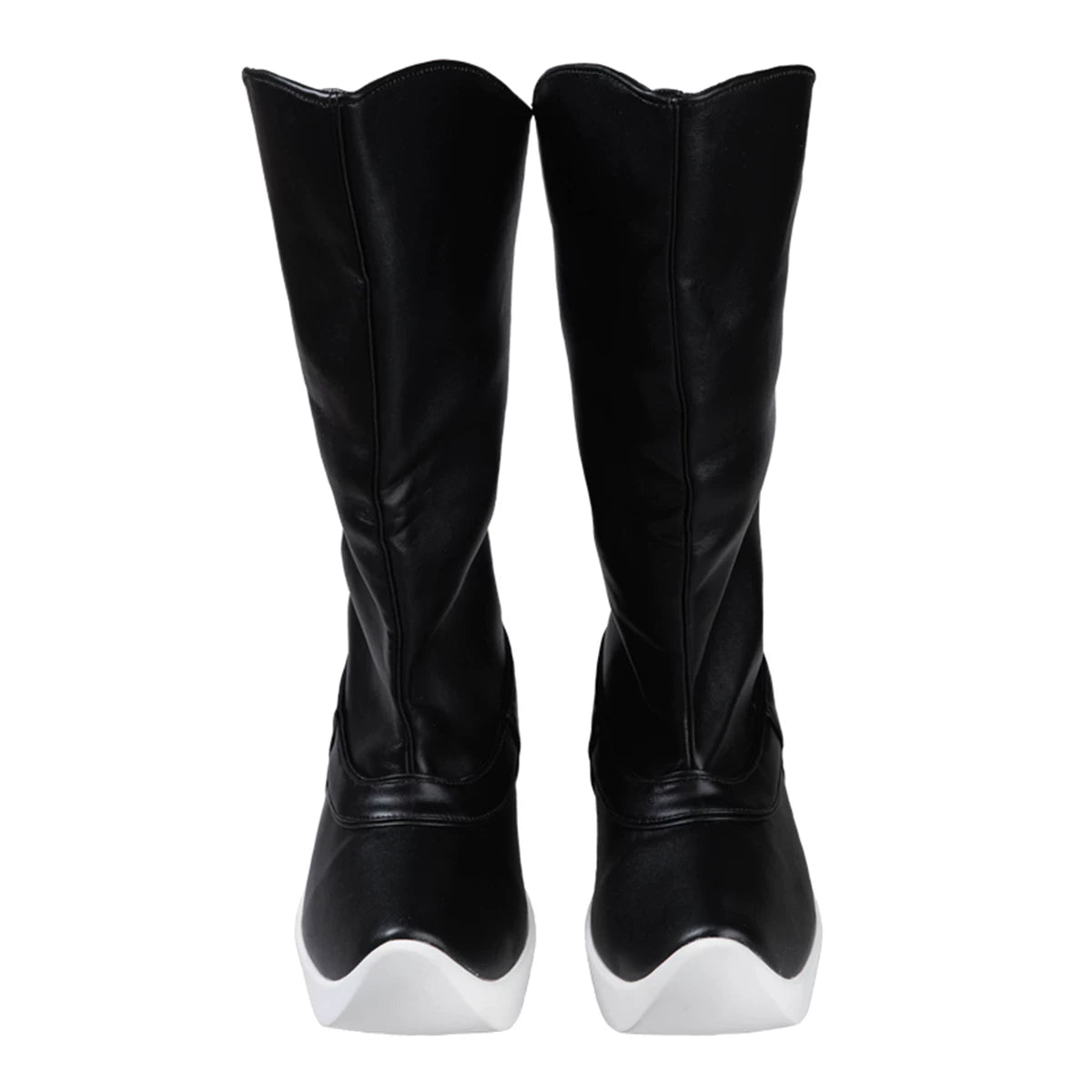 Original antique style soap boots thick soled ming hanfu shoes 5cm height increase leather men women non ancient

