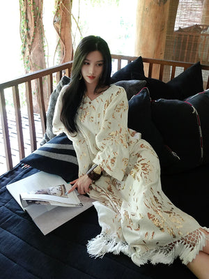 Hsinchu purple gas donglai new chinese empty mountain ephemera in the world retro slim strap suspender dress