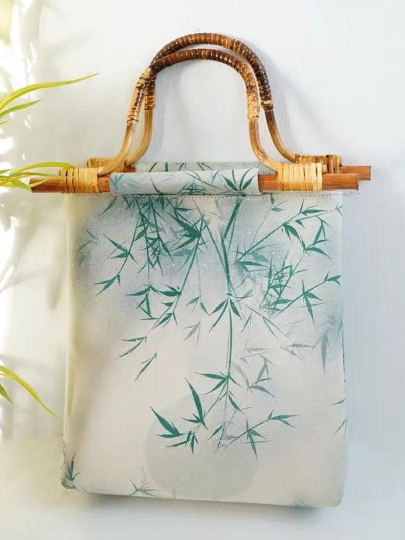 Green Bamboo Bag