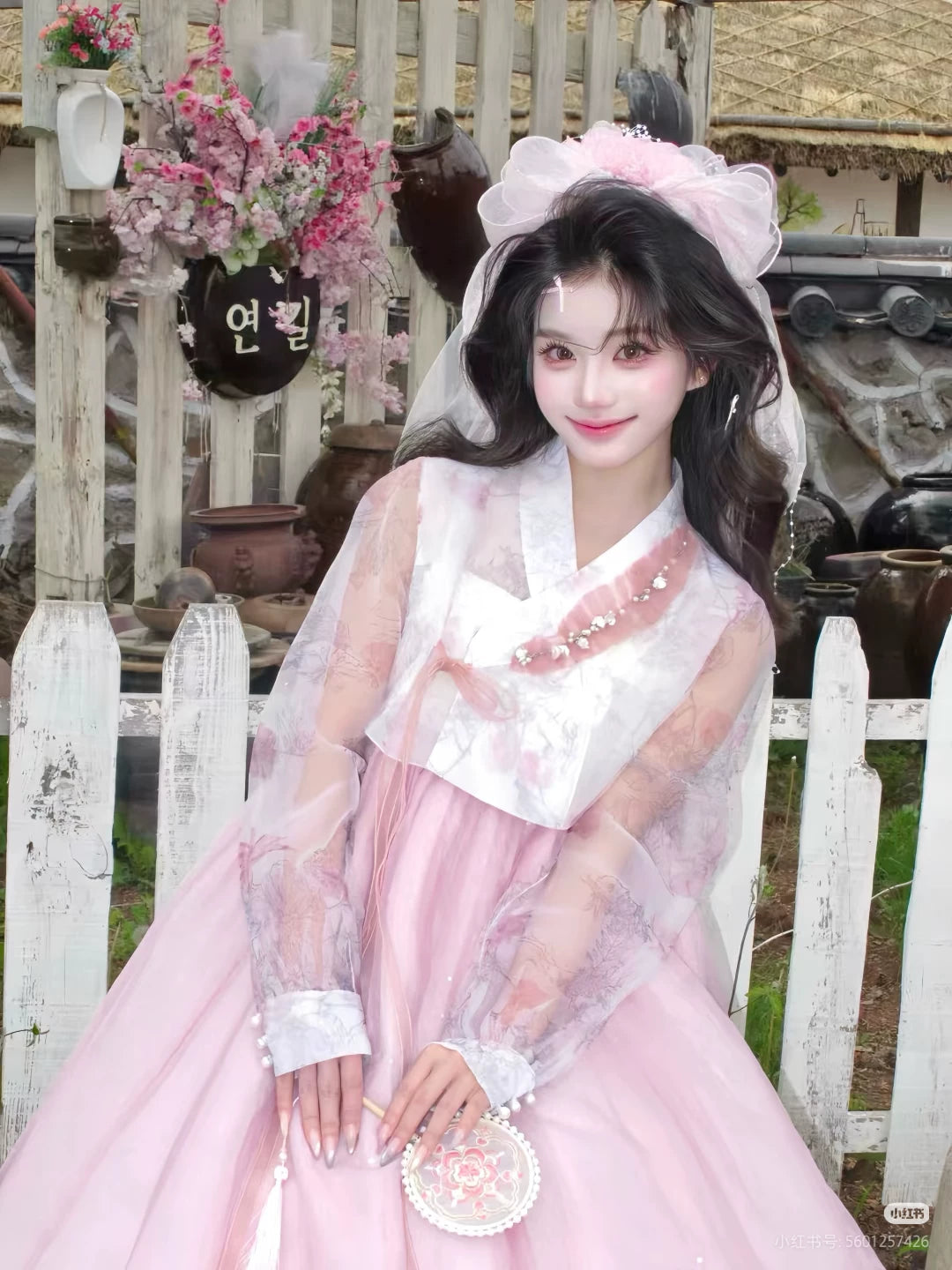 Yanji Hanbok Traditional Korean Court Dress | One Size Performance