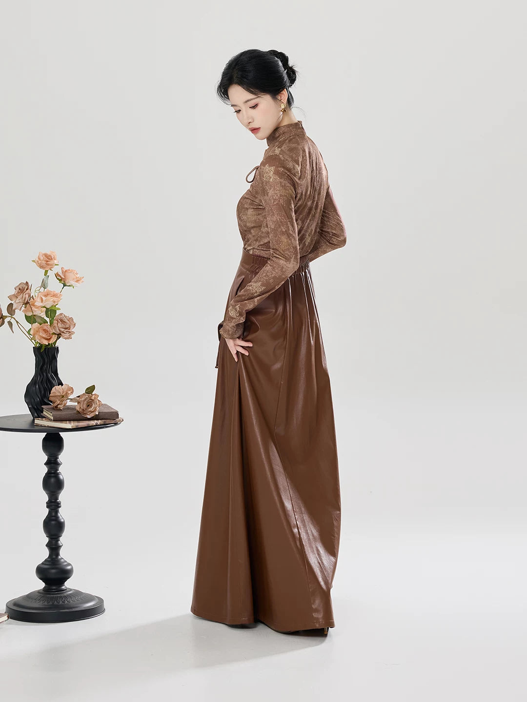Autumn Maple set, back view