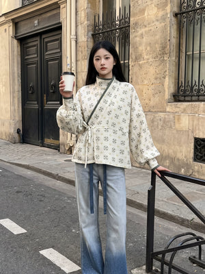 Green Botanical Modern Hanfu — original product photograph 8