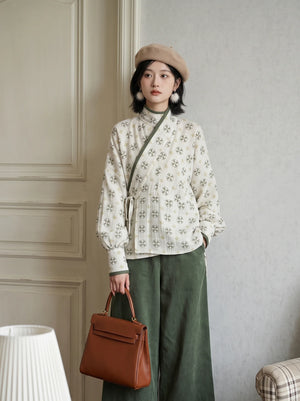 Green Botanical Modern Hanfu — original product photograph 9