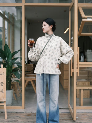 Green Botanical Modern Hanfu — original product photograph 10