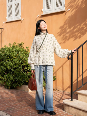Green Botanical Modern Hanfu — original product photograph 13