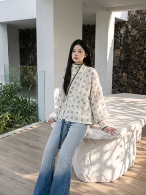 Green Botanical Modern Hanfu — original product photograph 15
