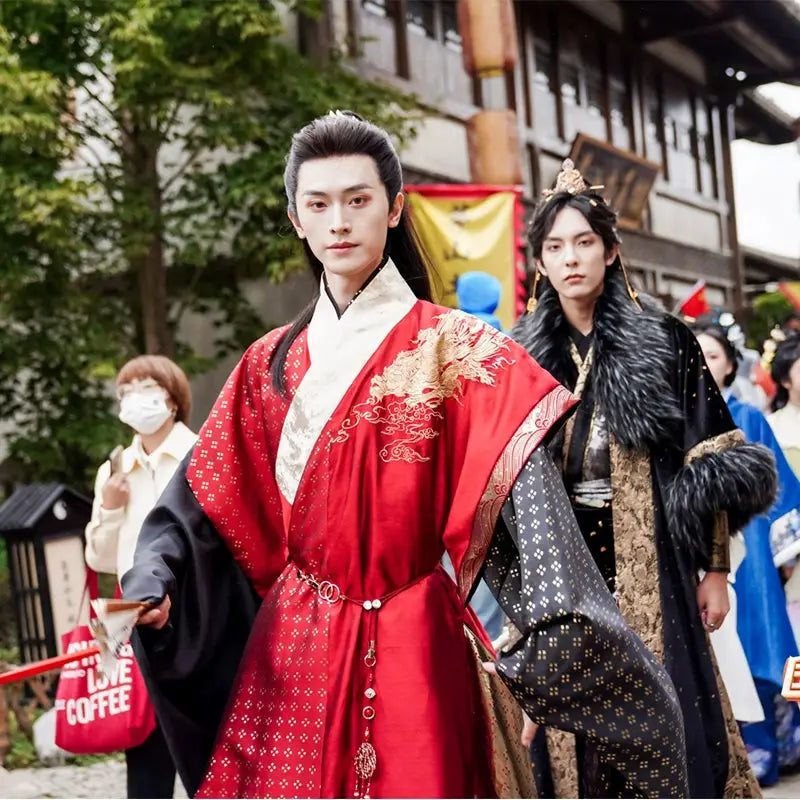 Online hanfu shop offering traditional and modern hanfu clothing for sale, including Song Dynasty and Ming Dynasty styles, male and female hanfu, hanfu dresses, coats, jackets, and Chinese New Year outfits. Perfect for casual, cosplay, and martial arts use