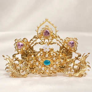 Jiaoren crown in Mermaid Blue
