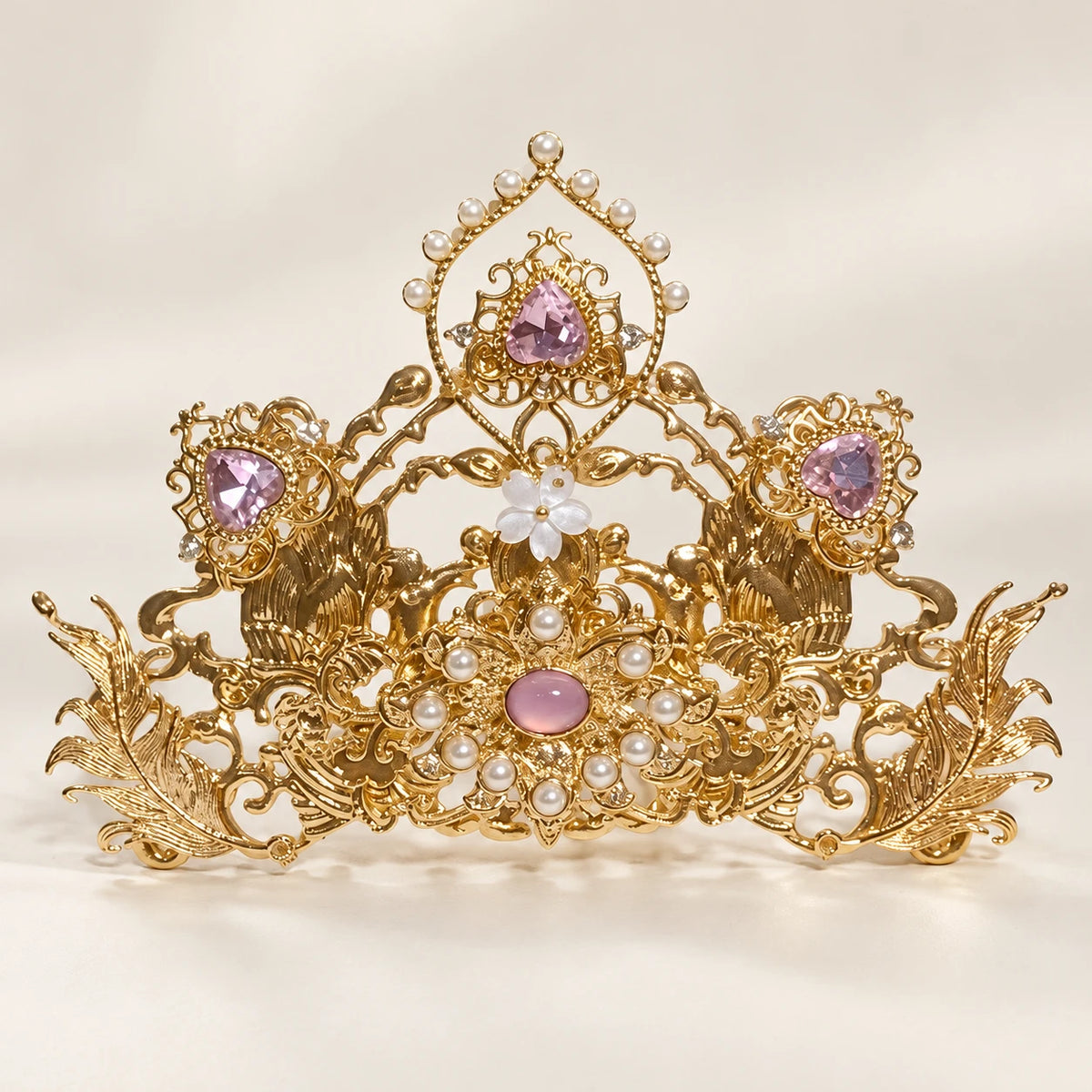 Jiaoren crown in Purple