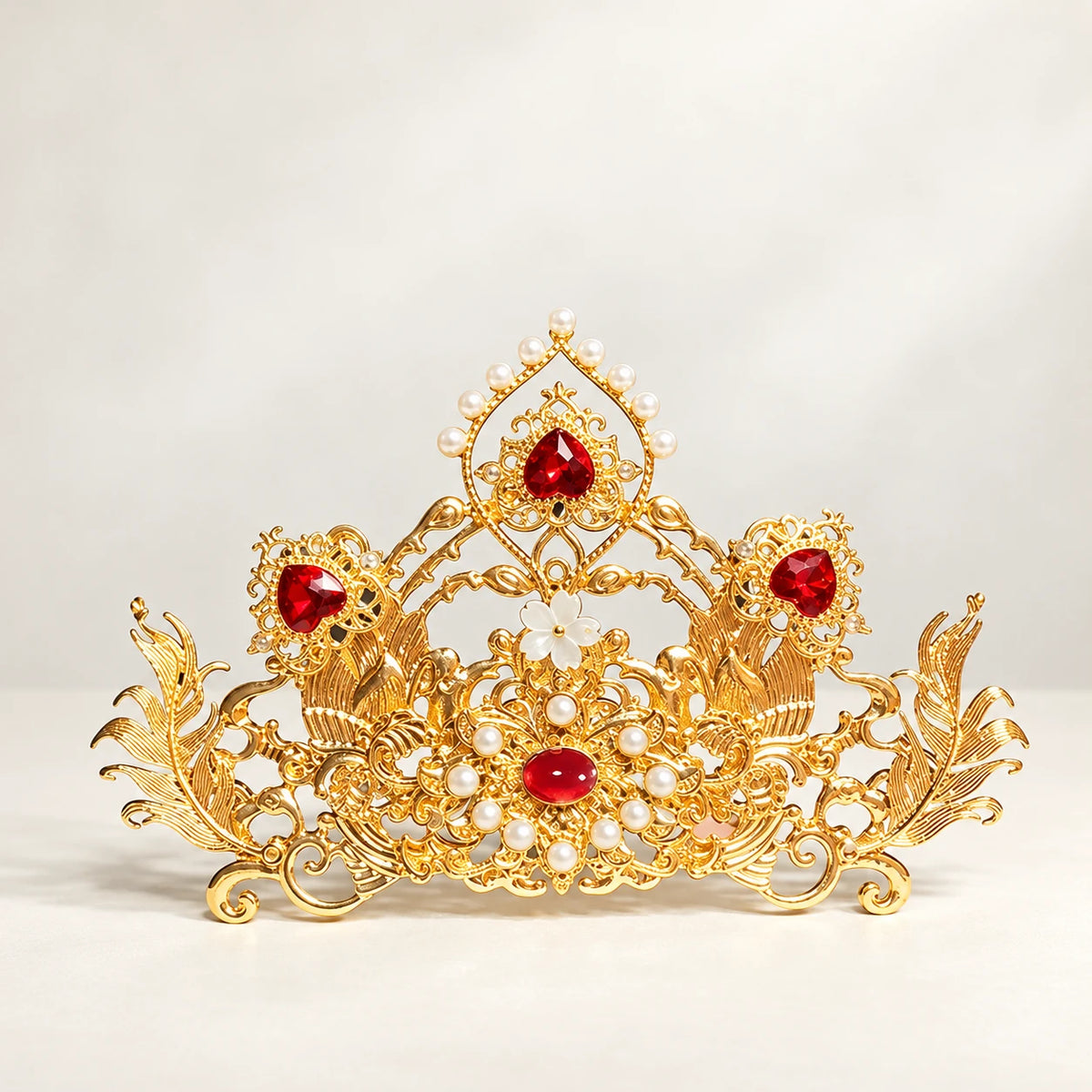 Jiaoren crown with Red accents