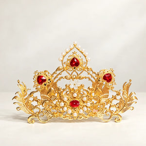 Jiaoren crown with Red accents