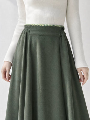 Sage Green Winter Hanfu — original product photograph 3