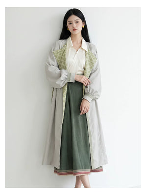 Sage Green Winter Hanfu — original product photograph 10
