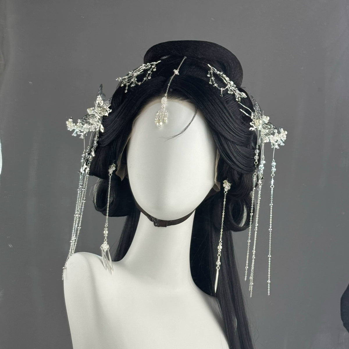 Huajian seven-piece hair accessories front view