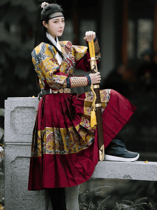 men's Hanfu, from traditional Chinese menswear to modern from Tang Dynasty traditional attire to Ming and Song Dynasty inspired Hanfu. Items such as scholar official Hanfu hats, Chinese court official attire, and royal traditional dress are prominently featured. This display also offers a glimpse into the evolution of Asian clothing, presenting pieces like casual Hanfu and Asian-inspired outfits.Hanfu patterns contributes to the journey through the history of male Chinese and Asian fashion